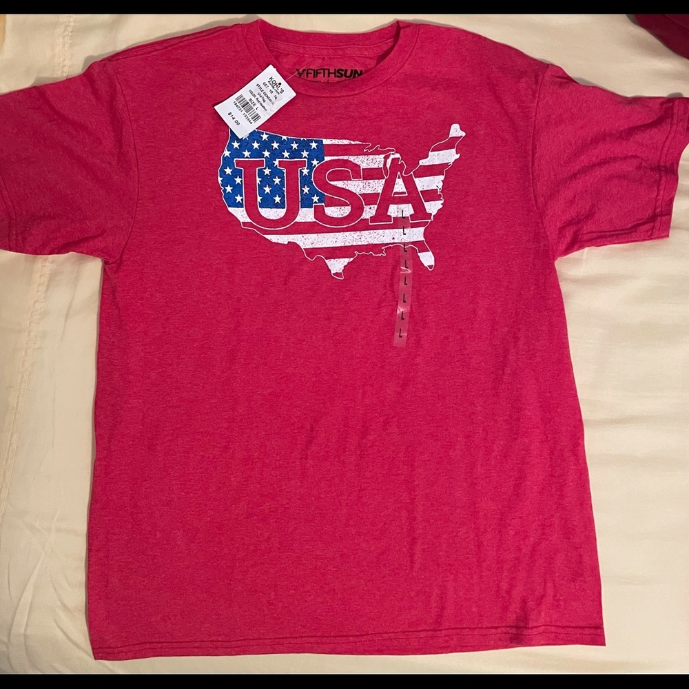 Women’s size large T-shirt.